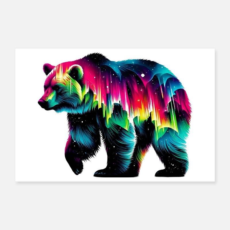 Bär Poster 30x20 cm