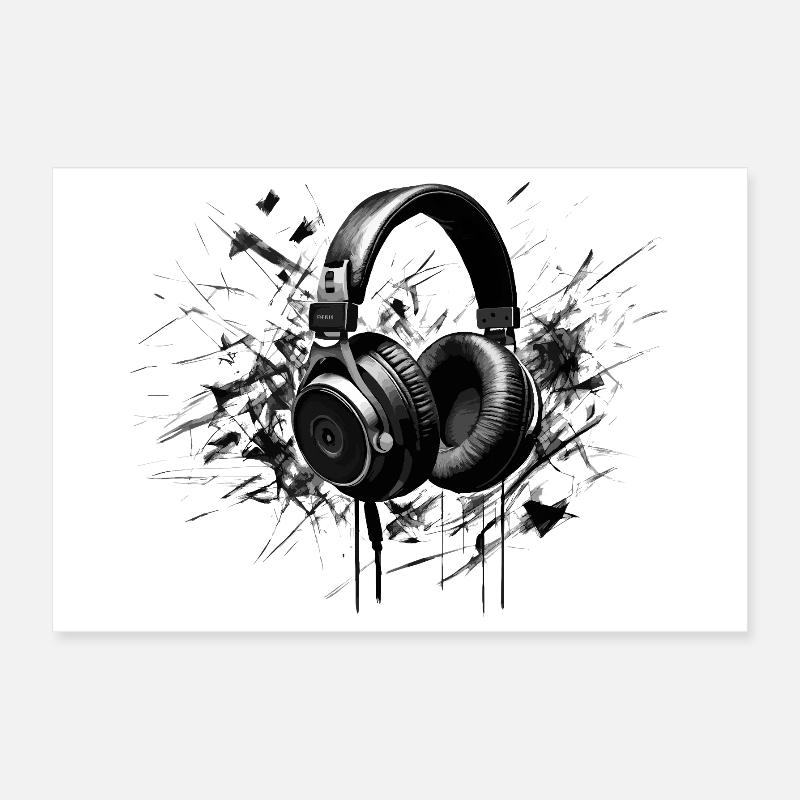 Der fleischgewordene Klang Poster 30x20 cm