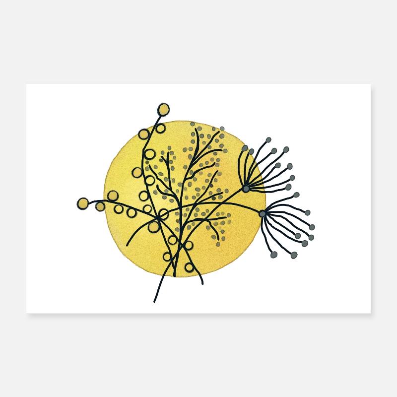 graeser in der Sonne Poster 30x20 cm