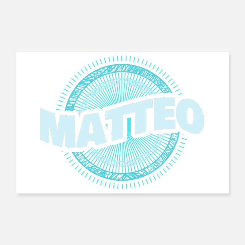 Gift for Matteo Poster 12" x 8" (30x20 cm)