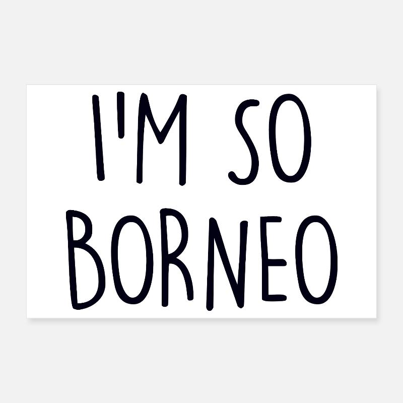 Bornéo Poster 30 x 20 cm