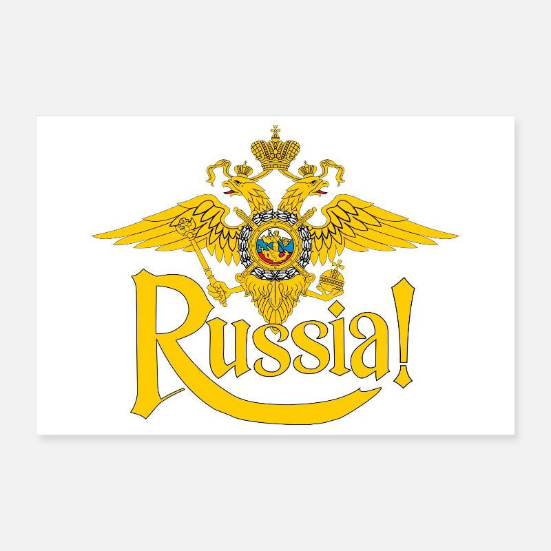 Russe, Russie Poster 30 x 20 cm