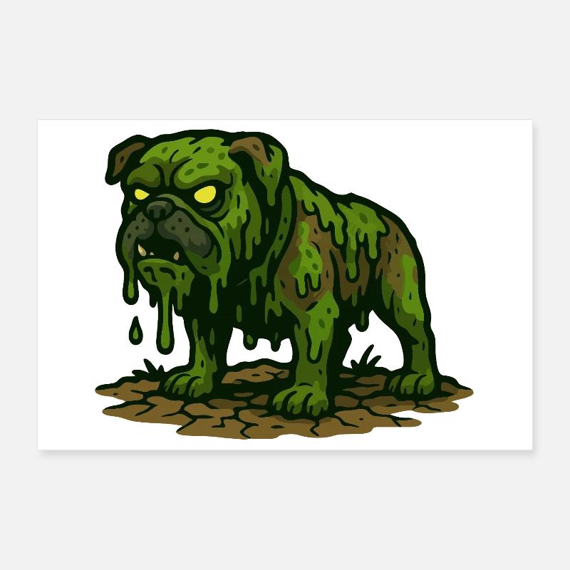 Sludge Mutant Mutt Poster 30x20 cm