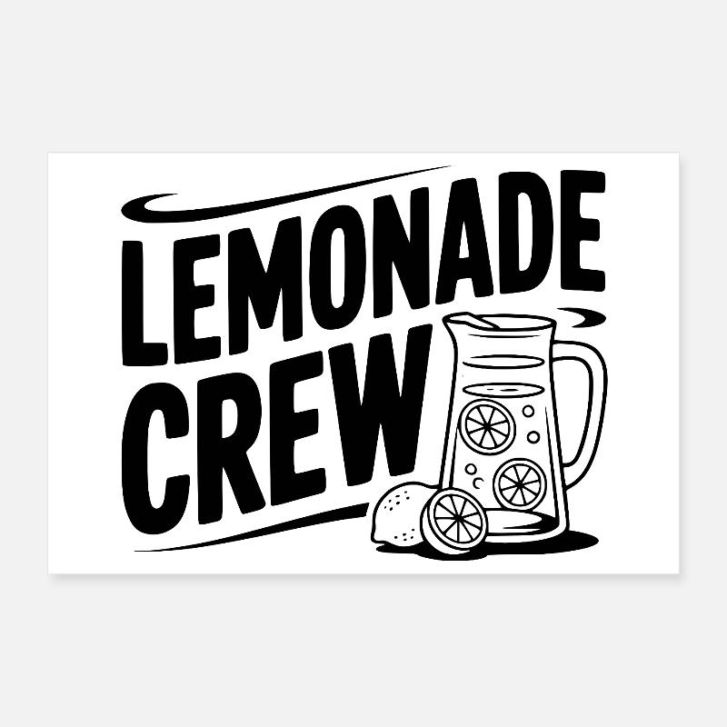 Équipage Lemonade Poster 30 x 20 cm