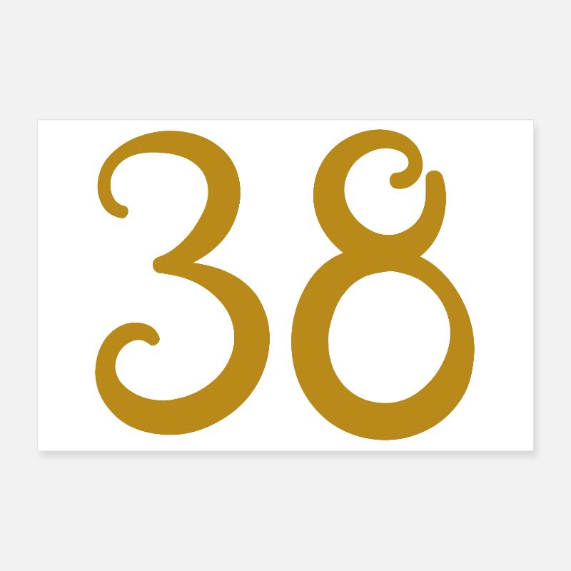 38 Poster 30 x 20 cm