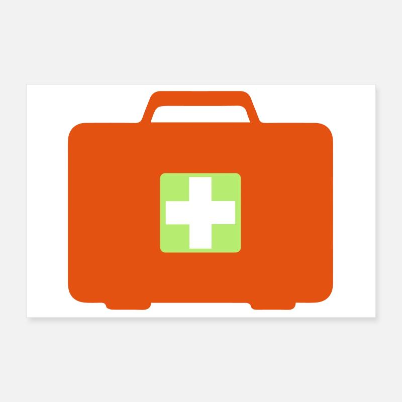 First aid kit Poster 12" x 8" (30x20 cm)