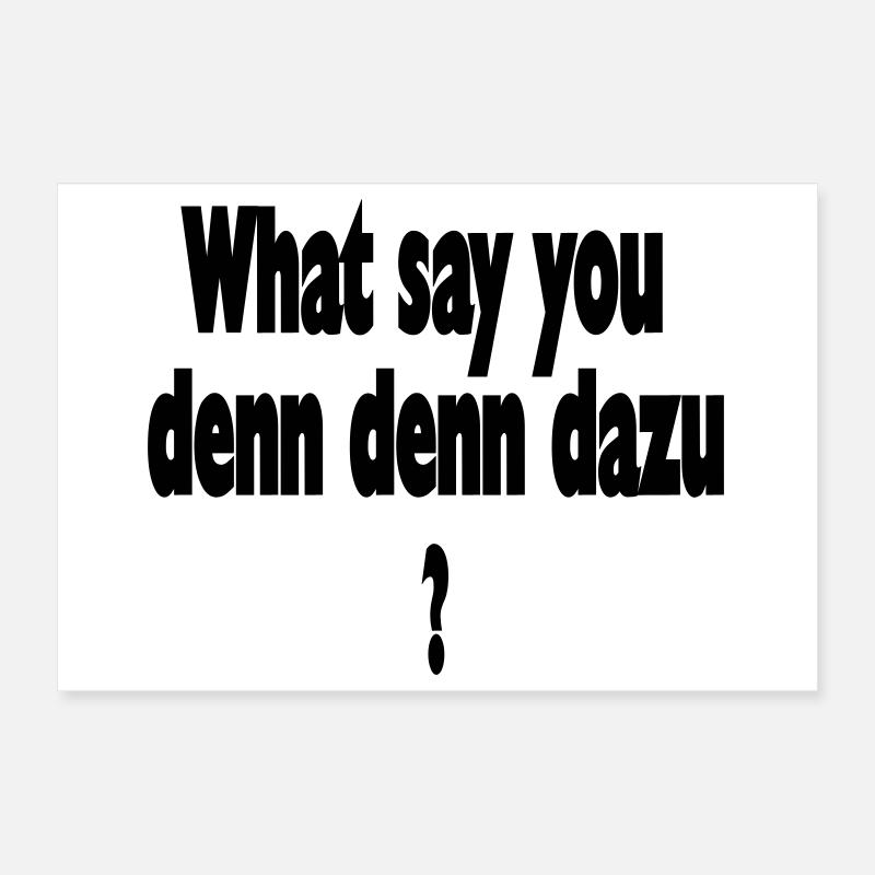 Wassager Poster 30x20 cm