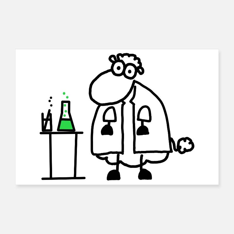 Mouton chimique Poster 30 x 20 cm