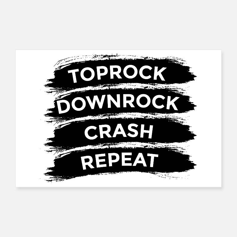 Dicton breakdancer Poster 30 x 20 cm