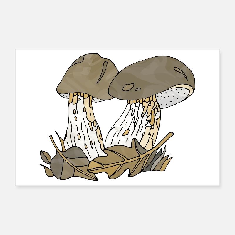 mycètes Poster 30 x 20 cm