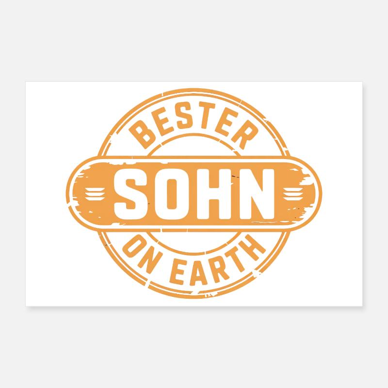 best son Poster 12" x 8" (30x20 cm)