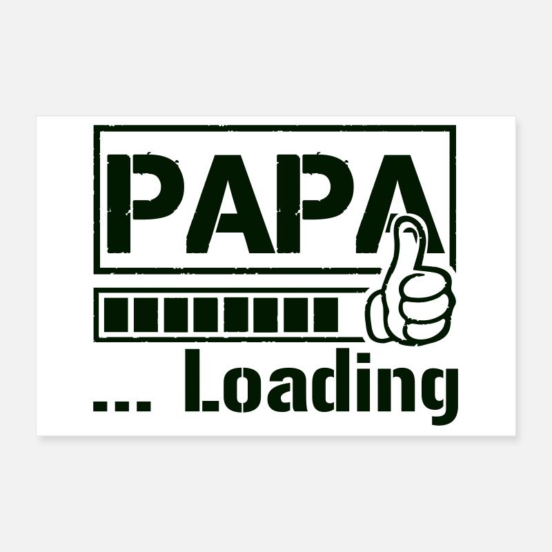 papa_loading_1 Poster 30x20 cm