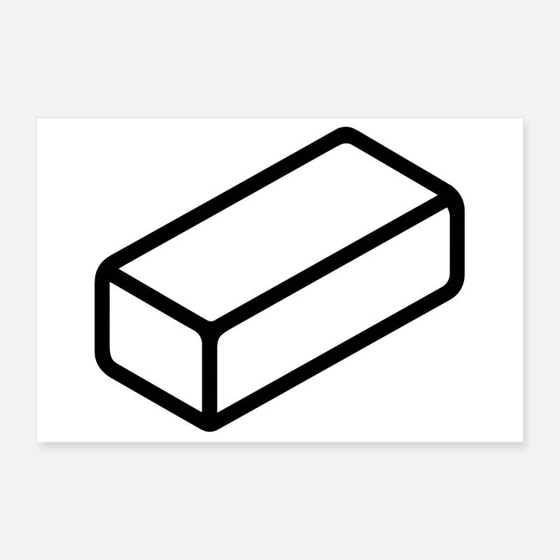brique Poster 30 x 20 cm
