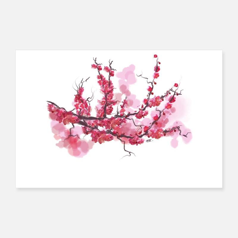 sakura Poster 30 x 20 cm
