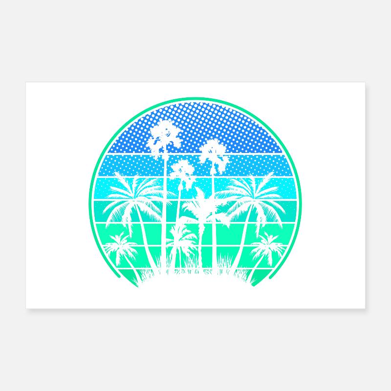 Île Palm Poster 30 x 20 cm