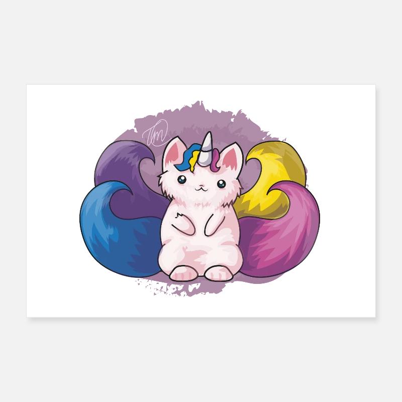 Kitty katacorn Poster 30 x 20 cm