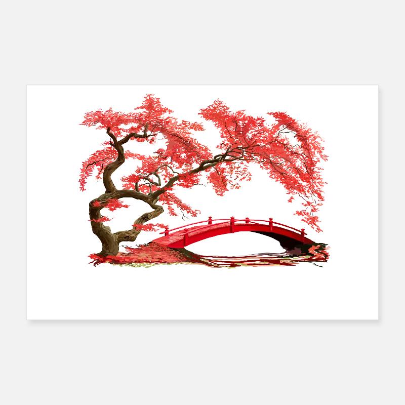 Brücke Poster 30 x 20 cm