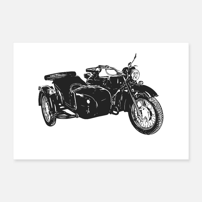 Ural M72 Poster 12" x 8" (30x20 cm)