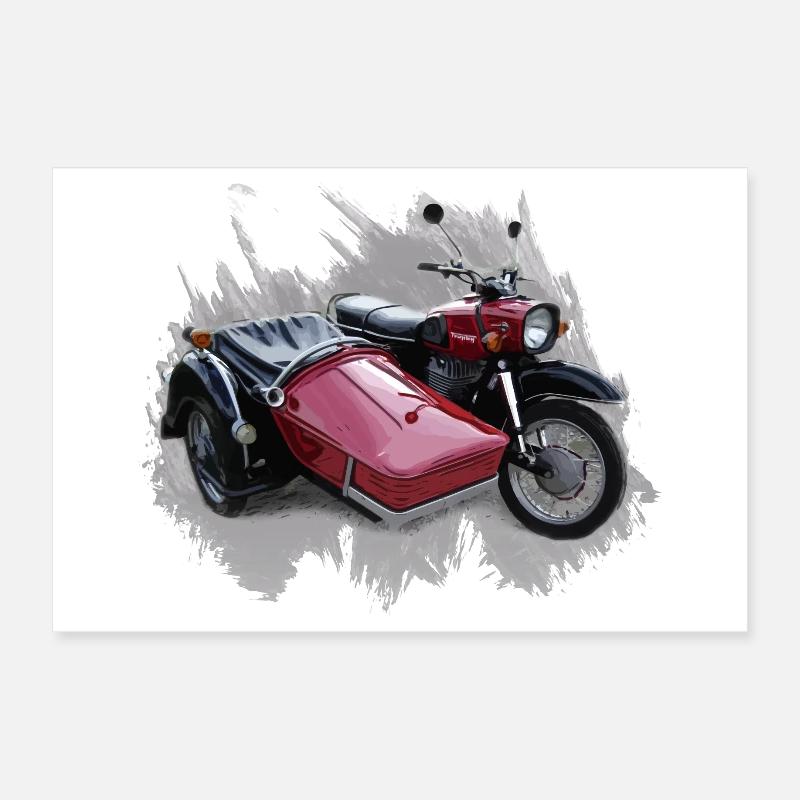 Simson Schwalbe Duo Poster 30x20 cm