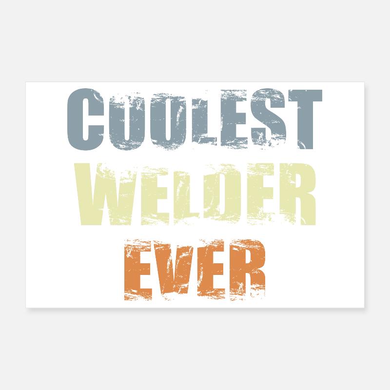 Soudeur cool Poster 30 x 20 cm