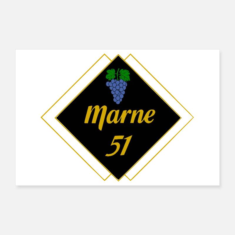 Marne Poster 30 x 20 cm