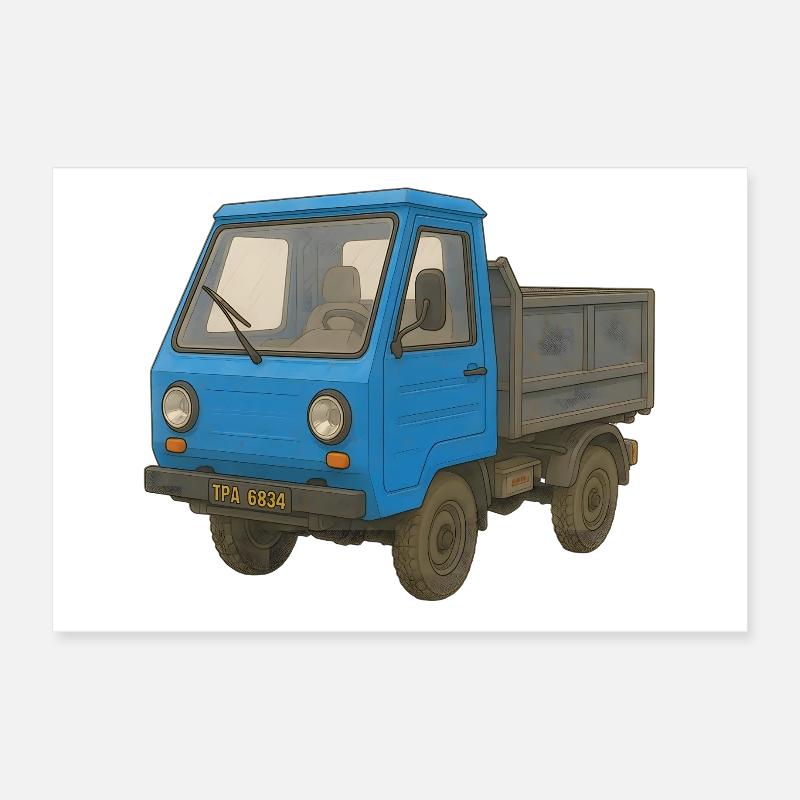 Petit Nain de Puissance Poster 30 x 20 cm