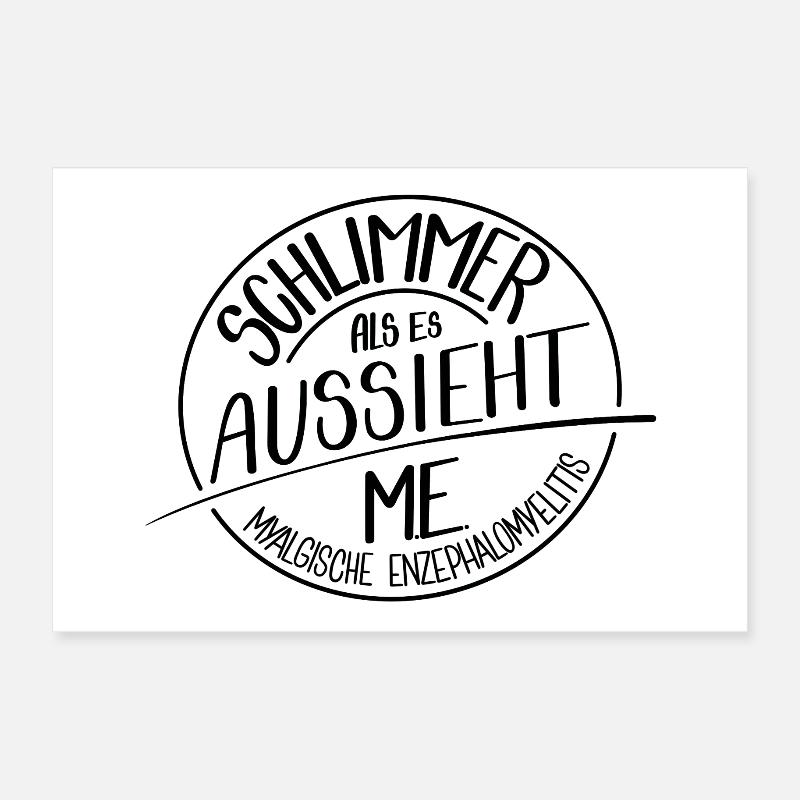 Schlimmer als es aussieht, ME Poster 30x20 cm