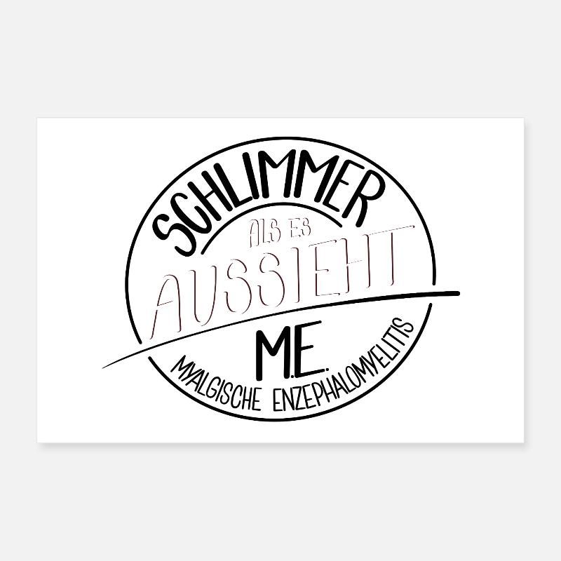 Schlimmer als es aussieht, ME Poster 30x20 cm