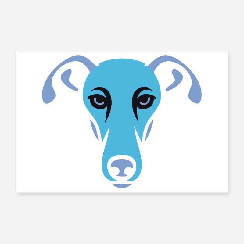 Lévrier, Galgo Poster 30 x 20 cm