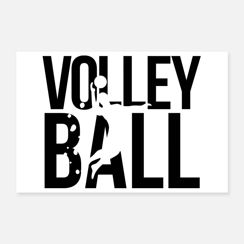 volleyball Poster 30 x 20 cm