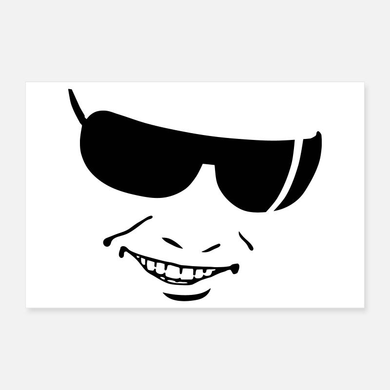 smile Poster 30x20 cm