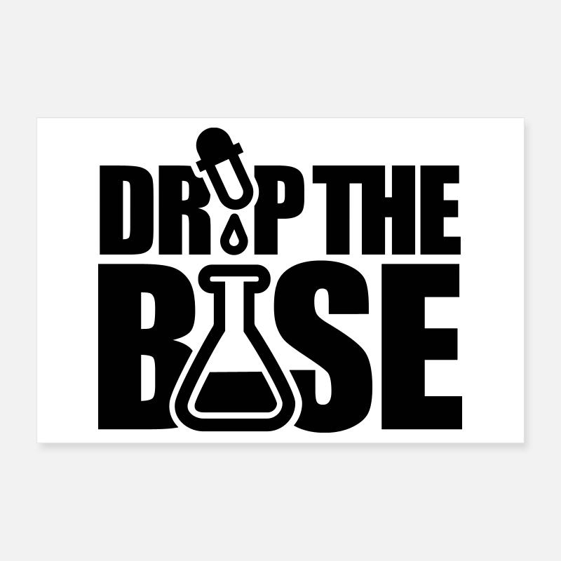 Drop the base Poster 30 x 20 cm