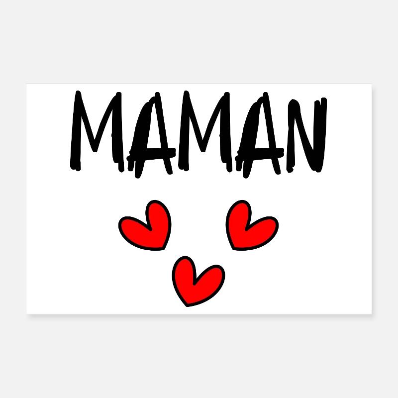 MAMAN Poster 30 x 20 cm