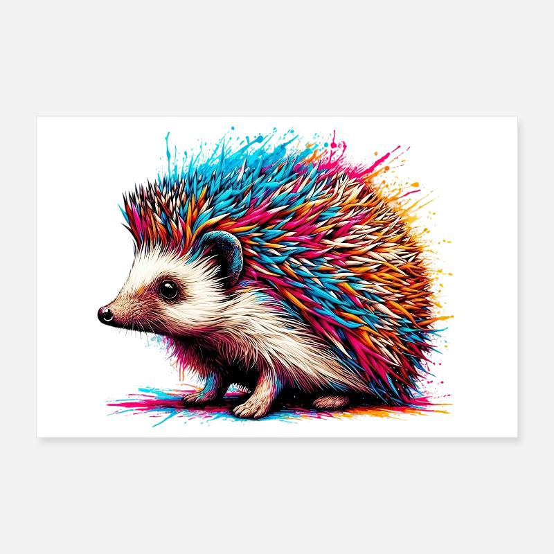 Igel Poster 30x20 cm