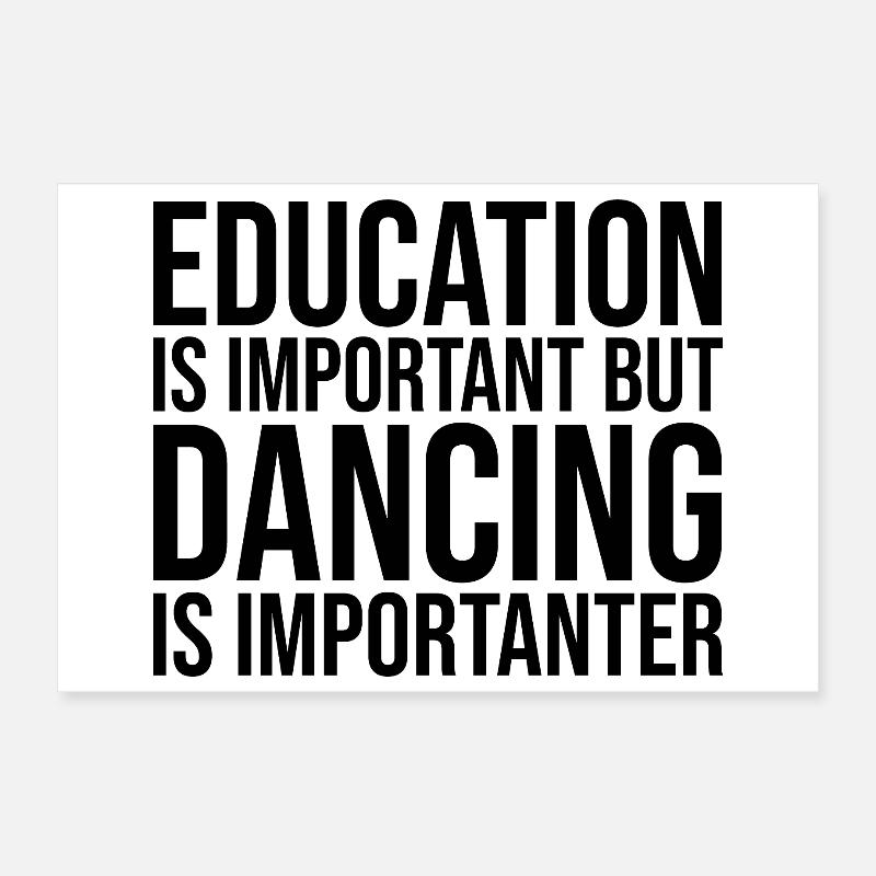 danse Poster 30 x 20 cm