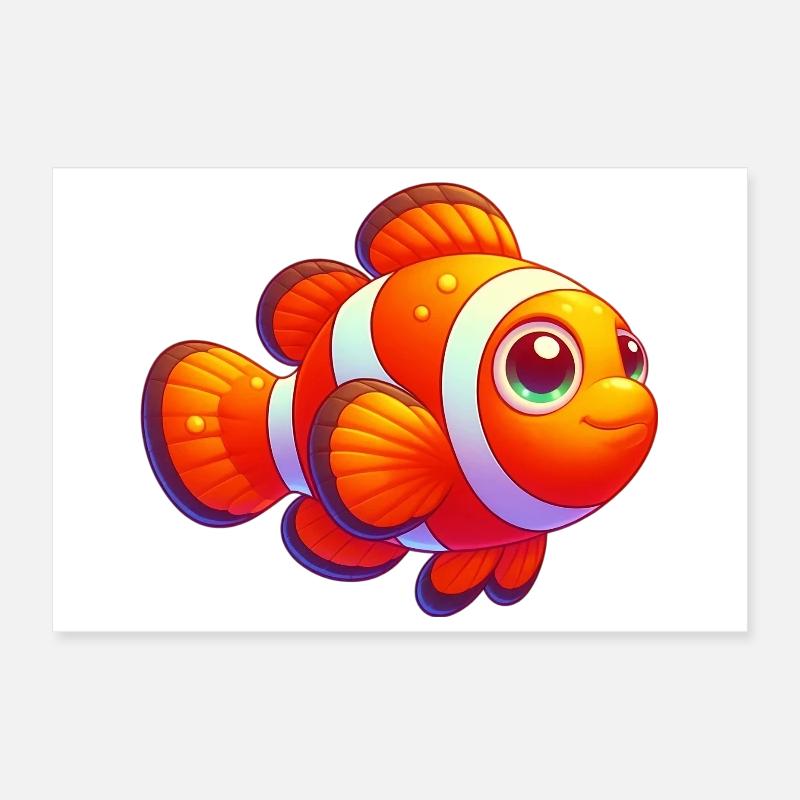 Clownfisch Poster 30x20 cm