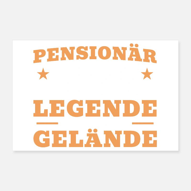 Retraité 2026 - Collègue retraité Poster 30 x 20 cm