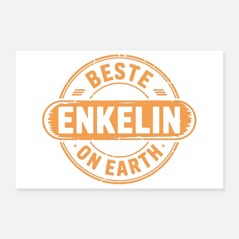 Best Granddaughter Gift Poster 12" x 8" (30x20 cm)