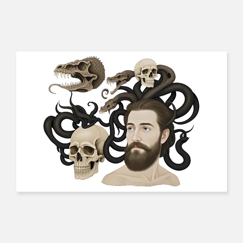 THE DAMNED #2 - dark hell Poster 30 x 20 cm