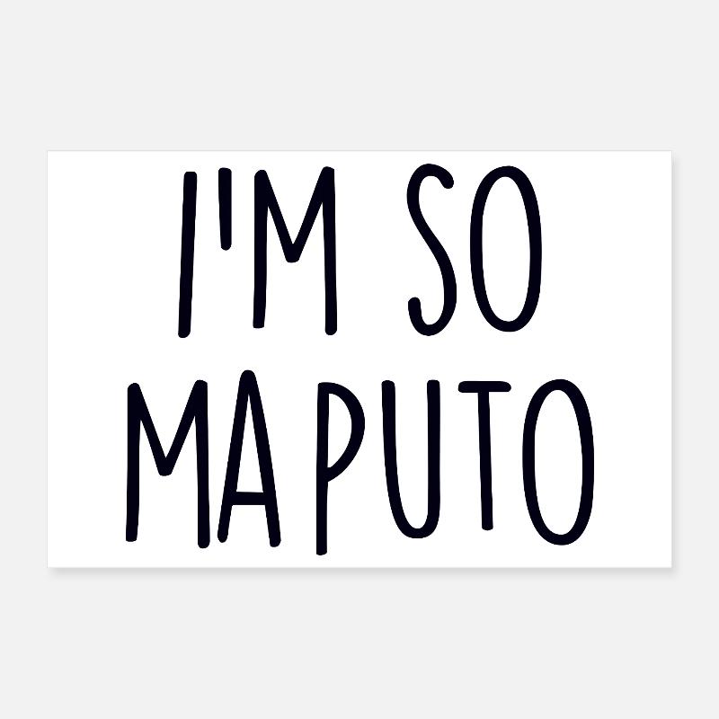 Maputo, Mozambique Poster 30 x 20 cm