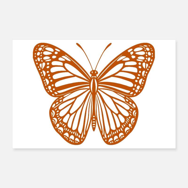 Butterfly Poster 12" x 8" (30x20 cm)