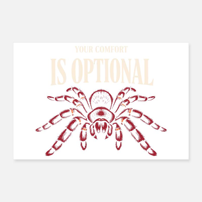 Propriétaire d’araignée Propriétaire de la Tarentule Poster 30 x 20 cm