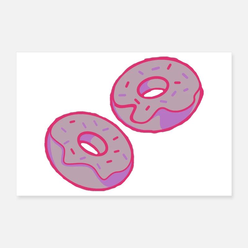 Beignets Poster 30 x 20 cm