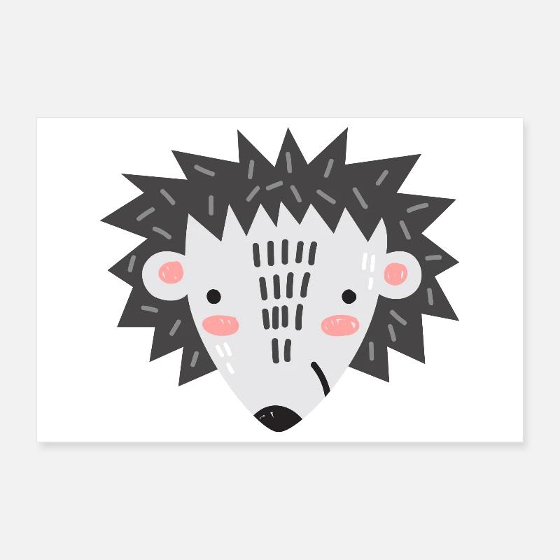 Igel "Max" Poster 30x20 cm