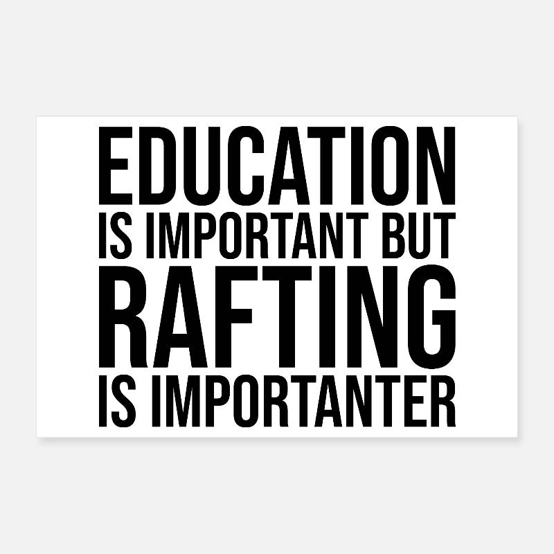 Rafting Poster 30x20 cm