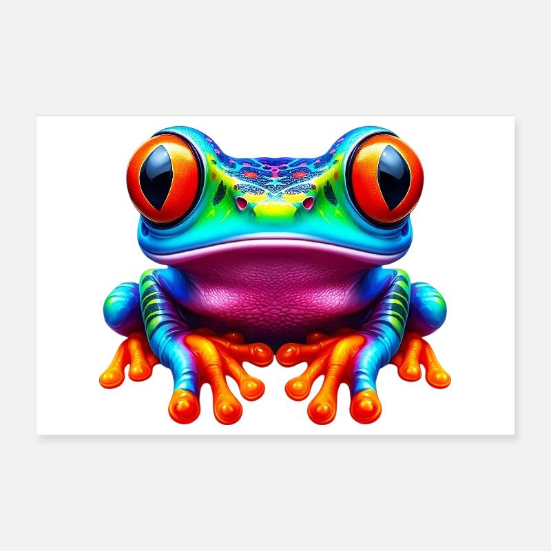 Grenouille Poster 30 x 20 cm