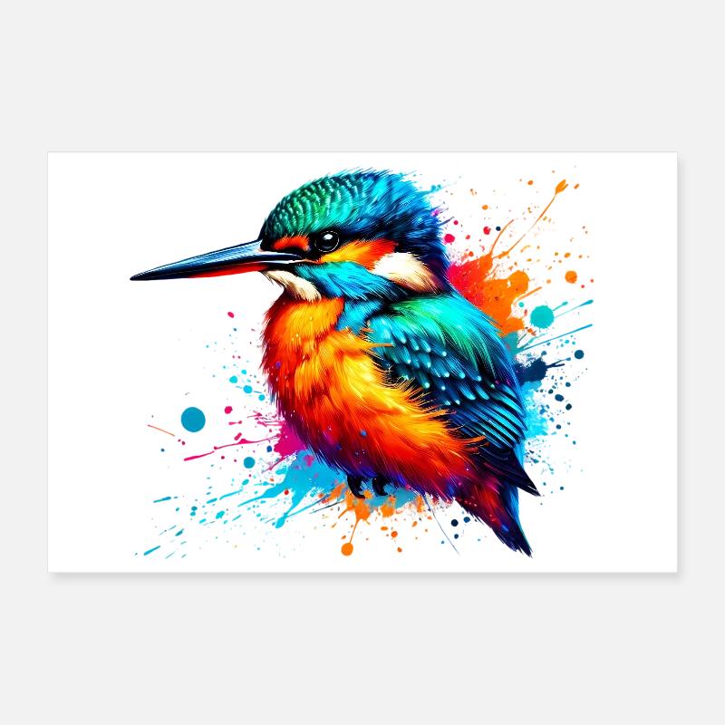 Martin-pêcheur Poster 30 x 20 cm