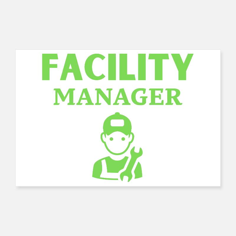 Facility Manager  Poster 30x20 cm