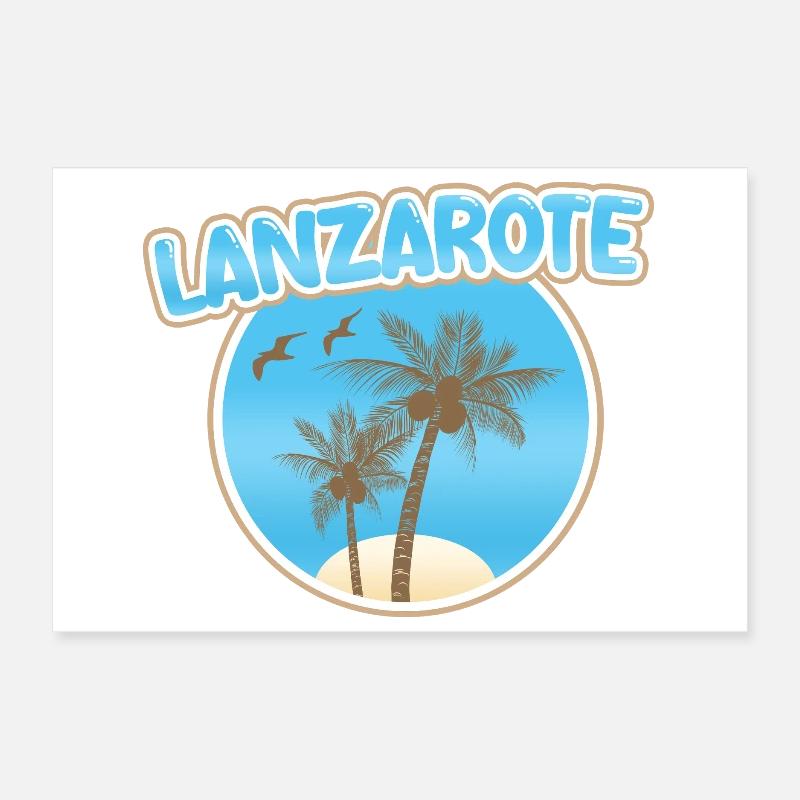 Cadeau pour Lanzarote Poster 30 x 20 cm