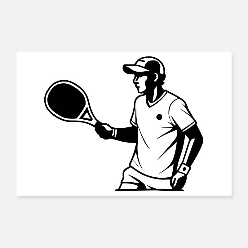 Padel Poster 30 x 20 cm